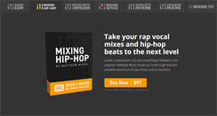 Desktop Screenshot of mixinghiphop.com